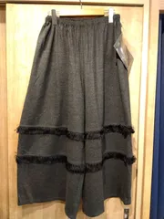 M08 トクコ　TOKUKO 1er VOL　デザイナーズ　ウール　美品　大きいサイズ　ゆったり　フリーサイズ　大きめ　ワイド　個性的　レア　希少