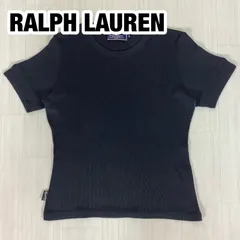 POLO SPORT RALPH LAUREN ポロスポーツ 半袖カットソー Tシャツ トップス サイズ15 ブラック 黒 インパクト21 着丈55.5cm 肩幅39cm 身幅(脇下)42cm 袖丈19cm【古着】