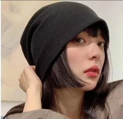 ビーニー レディース かわいい 人気 コーデ ニット帽