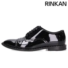 ジミーチュウ サイズ:40 スタッズ装飾パテントシューズ 中古 BS99 ジミーチュウ スタッズ装飾パテントシューズ メンズ 40 ※12/28～1/6