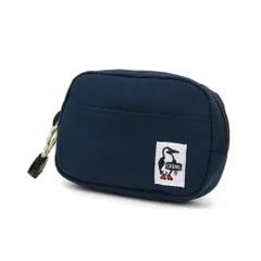 チャムス CHUMS ポーチ リサイクルデュアルソフトケース Recycle Dual Soft Case CH60-3987 コインケース ミニポーチ メンズ レディース ネイビーのサムネイル