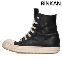 未使用Rick Owens DRKSHDW Ramones 厚底 24cm Rick Owens DRKSHDW Ramones ハイカットスニーカー 厚底 - メルカリ