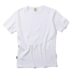 アヴィレックス アビレックス AVIREX リブ 半袖 Vネック クルーネック Tシャツ デイリー 7834934008 6143501 7834934014 6143502 L クルーネック-ホワイトのサムネイル