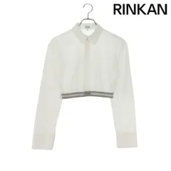 【美品】 LOEWE ロエベ 長袖シャツ ブラウス シルク72% ラメ加工 LOEWE ロエベ 長袖シャツ ブラウス シルク72% ラメ加工