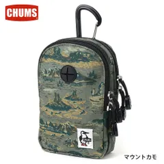 チャムス CHUMS ポーチ リサイクルポータブルミュージックポーチ Recycle Portable Music Pouch CH60-3983 メンズ レディース マウントカモ