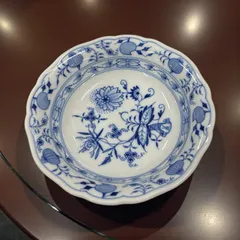 マイセン　ブルーオニオン　27cmスクエアボウル 楽天市場】マイセン (Meissen) ブルーオニオン スクエア サラダボウル