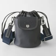 新品 ロンシャン LONGCHAMP ショルダーバッグ ル プリアージュ エクストラ XS バケットバッグ マリン