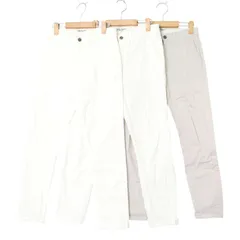 まとめ売り★ URBAN RESEARCH アーバンリサーチ 通年 3枚セット ストレッチ★ チノ スリム パンツ Sz.S M メンズ 日本製