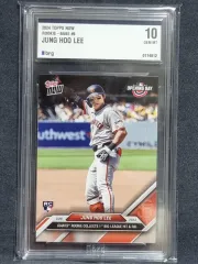 2024 TOPPS トップスNOW - 李政厚（イ・ジョンフ）ルーキー初ヒット記念 brg 10 級カード