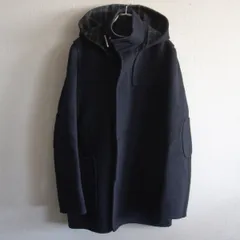 【アーカイブ/ラフシモンズ期】 JIL SANDER 【メルトン フーデット コート】48 ネイビー ジルサンダー  s2511134のサムネイル