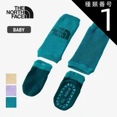 種類1：A/BS ザ・ノース・フェイス ベビー レッグウォーマー&ソックスセット THE NORTH FACE NNB82410 B NSE LGWM SC SET オーガニックコットン 靴下 ギフト プレゼント ブルー グラベル パープル 赤ちゃん  ノース