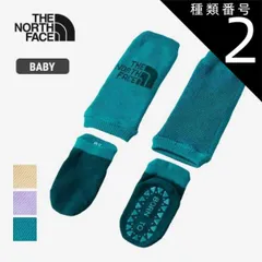 種類2：G/BS ザ・ノース・フェイス ベビー レッグウォーマー&ソックスセット THE NORTH FACE NNB82410 B NSE LGWM SC SET オーガニックコットン 靴下 ギフト プレゼント ブルー グラベル パープル 赤ちゃん  ノース