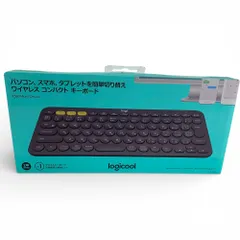logicool ロジクール ワイヤレスキーボード 日本語配列 ブラック K380BK
