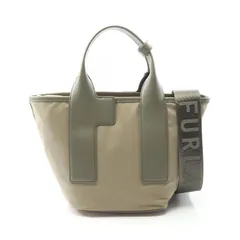 フルラ Furla トートバッグ PIUMA ピューマ S WB01270BX30503962S カーキ ナイロン レザー 2wayトートバッグ レディース 新品