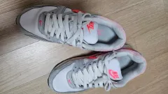 ナイキ スニーカー 白/オレンジ