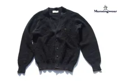 【１月末限定セール】【中古】マンシングウェア｜Munsingwear｜ワンポイントロゴモヘアウールカーディガン｜グランドスラム|メンズゴルフウェア｜M