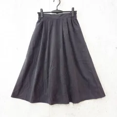 Green Parks chocolraffinerobe グリーンパークス ショコラフィネローブ コーデュロイ フレアスカート ミドル丈 パープル Fサイズ ◇〇