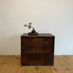 お値下げ❣️ヴィンテージ和箪笥茶器道具入れなどに　時代 茶箪笥 | 全ての商品 - 古家具古道具 そうすけ