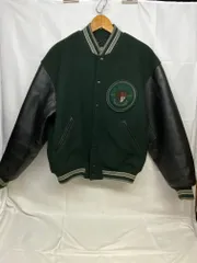 Ｍen's　ＢＩＧＩ　スタジャン ダークグリーン レザー袖 2025年最新】MEN S BIGI スタジャンの人気アイテム - メルカリ