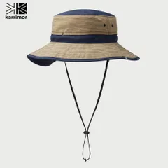 カリマー karrimor ハット ベンチレーション クラシック ventilation classic 200172 帽子 メンズ レディース 撥水 速乾 通気性 アウトドア L ダークベージュ-ネイビー