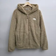 XXL THE NORTH FACE ザノースフェイス フリース フリース フリース フード ジップアップ ジップアップ ベージュ