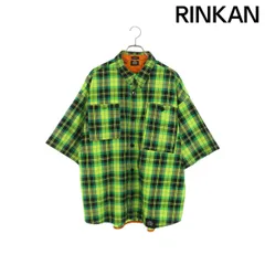 エスアールスタジオ チェック半袖シャツ メンズ L ※12/28～1/6 発送・問い合わせ遅延