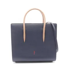 クリスチャンルブタン Christian Louboutin トートバッグ PALOMA パロマ ネイビー/ベージュ レザー パテントレザー パロマ 2wayトートバッグ レディース Used Aのサムネイル
