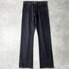 00s Levis 517 フレア ブラック デニム パンツ 32 34 / 00年代 メキシコ製 リーバイス オールド ジーンズ ブーツカット 黒