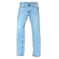 ZARA DENIM WEAR スリム テーパード スキニーデニム ライトブルー サイズ36 ザラ