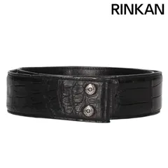 クロムハーツ  1.5 STRAP ALLIGATOR/1.5inchアリゲーター アリゲーターレザーベルト メンズ 32 ※12/28～1/6 発送・問い合わせ遅延