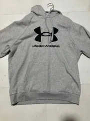 アンダーアーマー グレー フード付きTシャツ