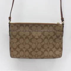 ☆1572　COACH シグネチャーショルダーバッグ F58316