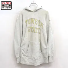 80s USA製 vintage Champion トリコタグ リバースウィーブスウェットパーカー メンズ 表記XLサイズ