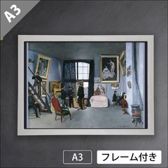 ジャン・フレデリック・バジール「ラ・コンダミンヌ通りのアトリエ