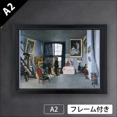 ジャン・フレデリック・バジール「自画像」（1865-1866年）シカゴ