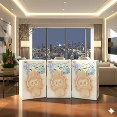 【正規品　未開封】3ピース ポップマート ラブブ ぬいぐるみ Labubu LABUBU