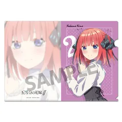 【新品】五等分の花嫁∬ 描き下ろしクリアファイル 中野二乃 クラシカル ver.【正規品】