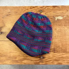90s 1995年製 patagonia Polar Cap 【 purple 】 パタゴニア ポーラ―キャップ ビーニー 【 パープル 】