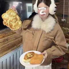 スエードジャケット レディース ショート丈 ボア襟 リボン レトロ 防寒 秋冬 アウター M251224-5