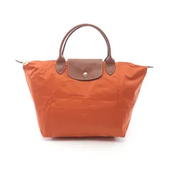 ロンシャン Longchamp トートバッグ ル プリアージュ オリジナル M L1623089P97 ブリック キャンバス レザー ル プリアージュ オリジナル M トップハンドバッグ レディース