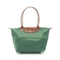 ロンシャン Longchamp トートバッグ ル プリアージュ オリジナル L L1899089P95 ブリティッシュグリーン キャンバス レザー ル プリアージュ オリジナル L ショルダーバッグ