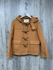 Ray BEAMS レイビームス メルトン ショート ダッフル コート size1/オレンジ ◆■ レディース