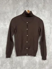 LODISPOTTO ロディスポット パール釦 アンサンブル カーディガン size38/茶 ◆■ レディース
