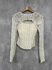 MAISON SPECIAL レースボレロ キャミソール ＳＥＴ カットソー sizeF/アイボリー ■◆◎レディース