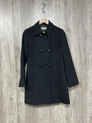 LES MUES レスミューズ ミドル丈 コート sizeM/黒 ◆■ レディース