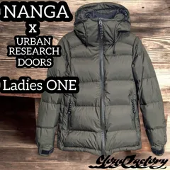 NANGA x URBAN RESEARCH DOORS オーロラダウンジャケット レディースone オリーブ