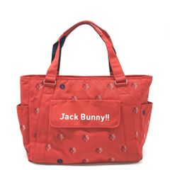 Jack Bunny カートバッグ レッド ワッペン - メルカリ