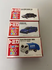 【未使用】トミカ 赤箱 マクドナルド ハッピーセット ３台セット