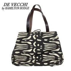 DE VECCHI by HAMILTON HODGE デヴェッキ トートバッグ ブラウン系
