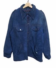 SCOTCH&SODA ヤギ革 スエードジャケット 青 SCOTCH&SODA ヤギ革 スエードジャケット 青 - メルカリ
